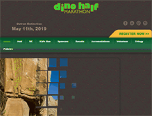 Tablet Screenshot of dinohalf.com